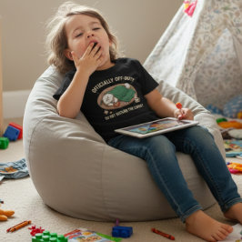 Funny Sleeping Cat Off-Duty Graphic T-Shirt