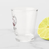 Funny Sleeping Cat Pub und Art II Schnapsglas (Rechts)