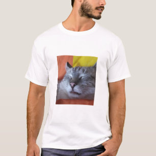 Funny Sleeping Chat T - Shirt