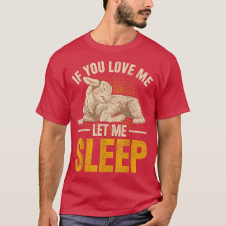 Funny Sleeping Farm Animal Lover Bauer Niedliche S T-Shirt