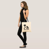 Funny Sleeping Panda Geboren Tired Tragetasche (Vorderseite (Model))