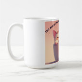 Funny Sleepy Cat Kaffeepause Tasse - Montag Stimmu (Links)