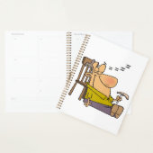 Funny Sleepy Man Napping mit Sandwich Planer (Anzeige)