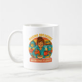 Funny Sleepy Morning Parade Tasse; Niedliches Früh Kaffeetasse (Links)