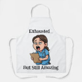 Funny Sleepy Nurse Apron  Schürze (Vorderseite)