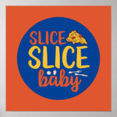 Funny Slice Baby Pizza Lover Retro Kitchen Deko (Vorne)