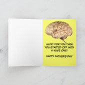 Funny Slogan Vatertag Karte (Innenseite)