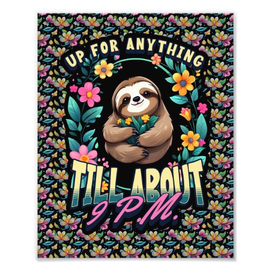 Funny Sloganzitat über Printwerbung Fotodruck (Vorne)