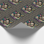 Funny Sloganzitat über Printwerbung Geschenkpapier (Ecke)