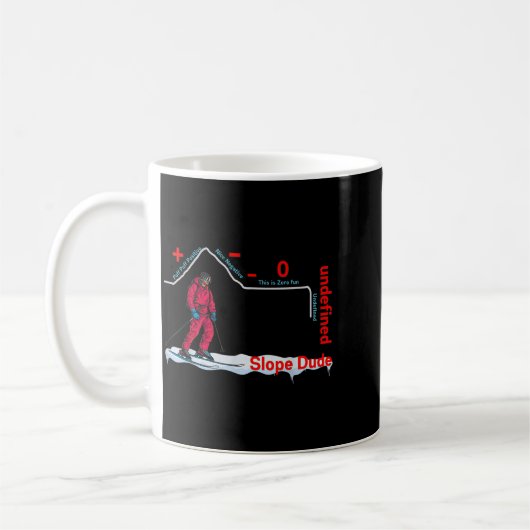 Funny Slope Dude Algebra Geometry Middle School Ma Kaffeetasse (Links)