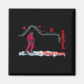 Funny Slope Dude Algebra Geometry Middle School Ma Magnet (Vorne)