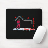 Funny Slope Dude Algebra Geometry Middle School Ma Mousepad (Mit Mouse)