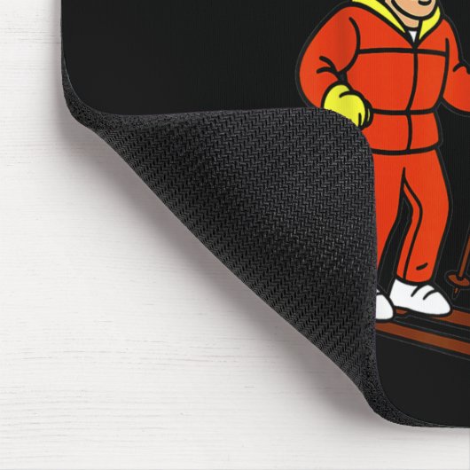 Funny Slope Typ Algebra Geometry Middle School Ma Mousepad (Ecke)