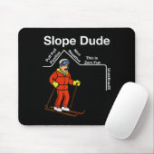 Funny Slope Typ Algebra Geometry Middle School Ma Mousepad (Mit Mouse)