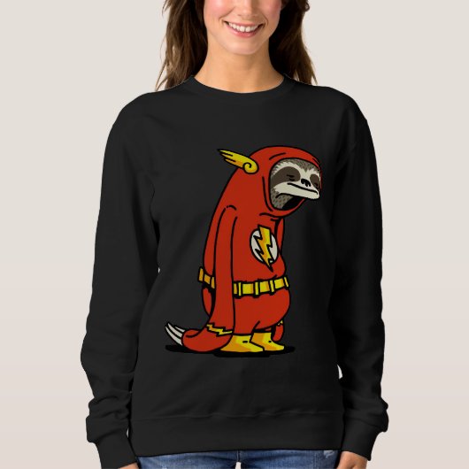 Funny Sloth 3 Sweatshirt (Vorderseite)