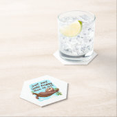 Funny Sloth auf einem Baum � einfach zu machen, um Untersetzer (Vor Ort)