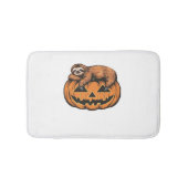 Funny Sloth auf Halloween Pumpkin Essential T - Sh Badematte (Vorderseite)