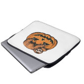 Funny Sloth auf Halloween Pumpkin Essential T - Sh Laptopschutzhülle (Vorne Knopf)