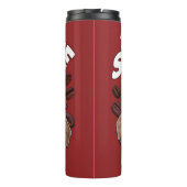 Funny Sloth/Coffee Thermosbecher (Rückseite)