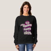 Funny Sloth Design Biology Sweatshirt (Vorne ganz)