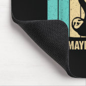 Funny Sloth Design Lover Men Frauen Kinder Mousepad (Ecke)