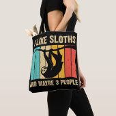 Funny Sloth Design Lover Men Frauen Kinder Tasche (Von Nahem)
