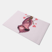 Funny Sloth Doormat Fußmatte (Schrägansicht)