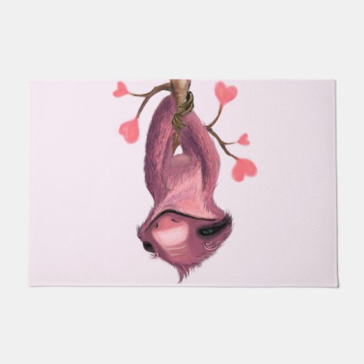 Funny Sloth Doormat Fußmatte (Vorderseite)