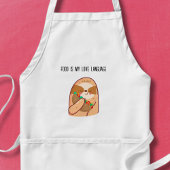 Funny Sloth Eating Burrito Schürze