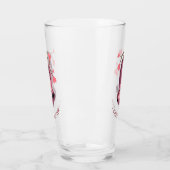 Funny Sloth Glass - Benutzerdefinierter Text Glas (Links)