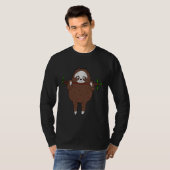 Funny Sloth Grafik für den Faultier T-Shirt (Vorne ganz)