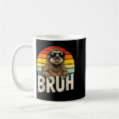 Funny Sloth Graphic Meme Lover Bruh Sloth Lovers  Kaffeetasse (Links)