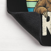 Funny Sloth Graphic Meme Lover Bruh Sloth Lovers  Mousepad (Ecke)