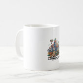 Funny Sloth Hiking Classic T-Shirt_7 Kaffeetasse (Vorderseite Links)