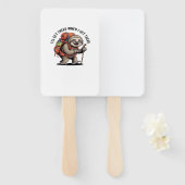 Funny Sloth Hiking Team - Slow and Steady Classic  Fächer (Vorne und Hinten)