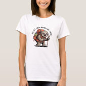 Funny Sloth Hiking Team - Slow and Steady Classic T-Shirt (Vorderseite)