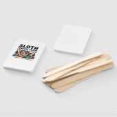 Funny Sloth Hiking - This funny sloth hiking gift  Fächer (Non-assembled)