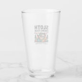 Funny Sloth Hiking - This funny sloth hiking gift  Glas (Rückseite)