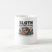 Funny Sloth Hiking - This funny sloth hiking gift Kaffeetasse (Mittel)