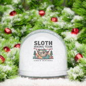 Funny Sloth Hiking - This funny sloth hiking gift  Schneekugeln (Weihnachten)
