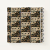 Funny Sloth Hold On Let Me Overthink This | Rustic Notizblock (Rückseite)