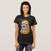 Funny Sloth Koala Bear Liebe T-Shirt (Vorne ganz)
