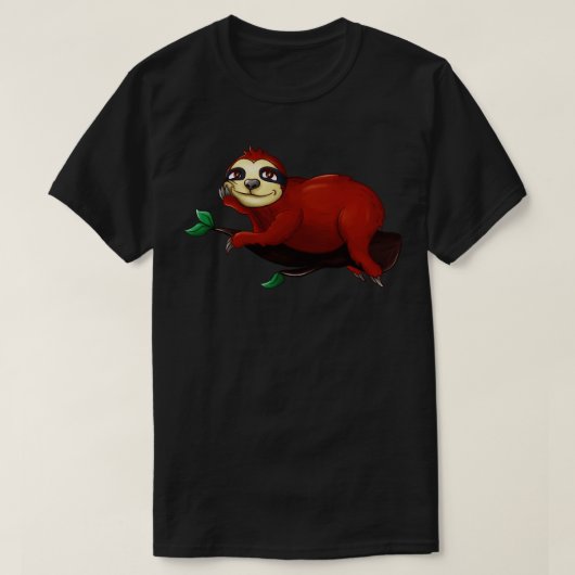 Funny Sloth Laziness Chill T-Shirt (Design vorne)