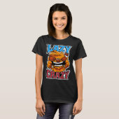 Funny Sloth Lazy Aber Crazy T-Shirt (Vorne ganz)