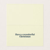 Funny Sloth Ließ It Slow 25 Pack Weihnachtskarten (Innenseite Aufgefaltet)