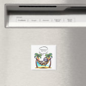 Funny Sloth Magnet (In Situ (Geschirrspüler))