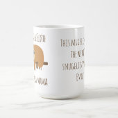 Funny Sloth Mama "Nickerchen like a Sloth" Niedlic Kaffeetasse (Mittel)