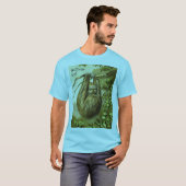 Funny Sloth mit "Bottom Up" T-Shirt (Vorne ganz)