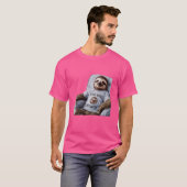 Funny Sloth Mode Activated Design for Sloth Lovers T-Shirt (Vorne ganz)