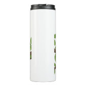 Funny Sloth on a Tree � Just Make It to Friday Cla Thermosbecher (Rückseite)